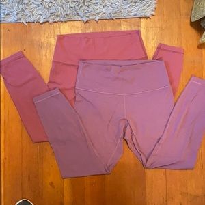 Pair of 2 LULULEMON aligns